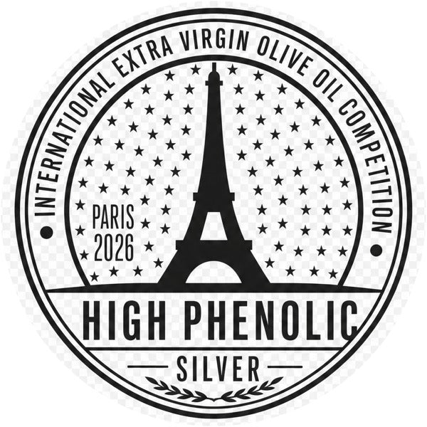 Paris International Extra Virgin Olive Oil Competition, Silver 2026, High Phenolic
